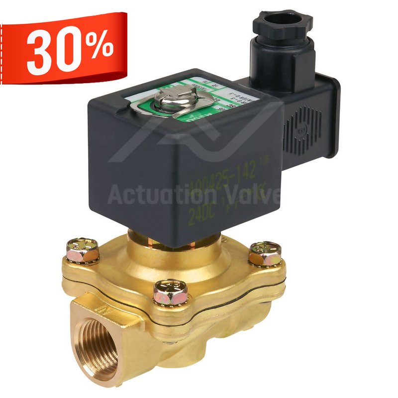 1/2" Asco Solenoid Valves SCE210C034 Screwed BSPT 2-2 Way NO Pilot OP